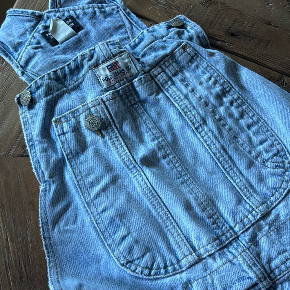 Vintage RL Denim Overalls